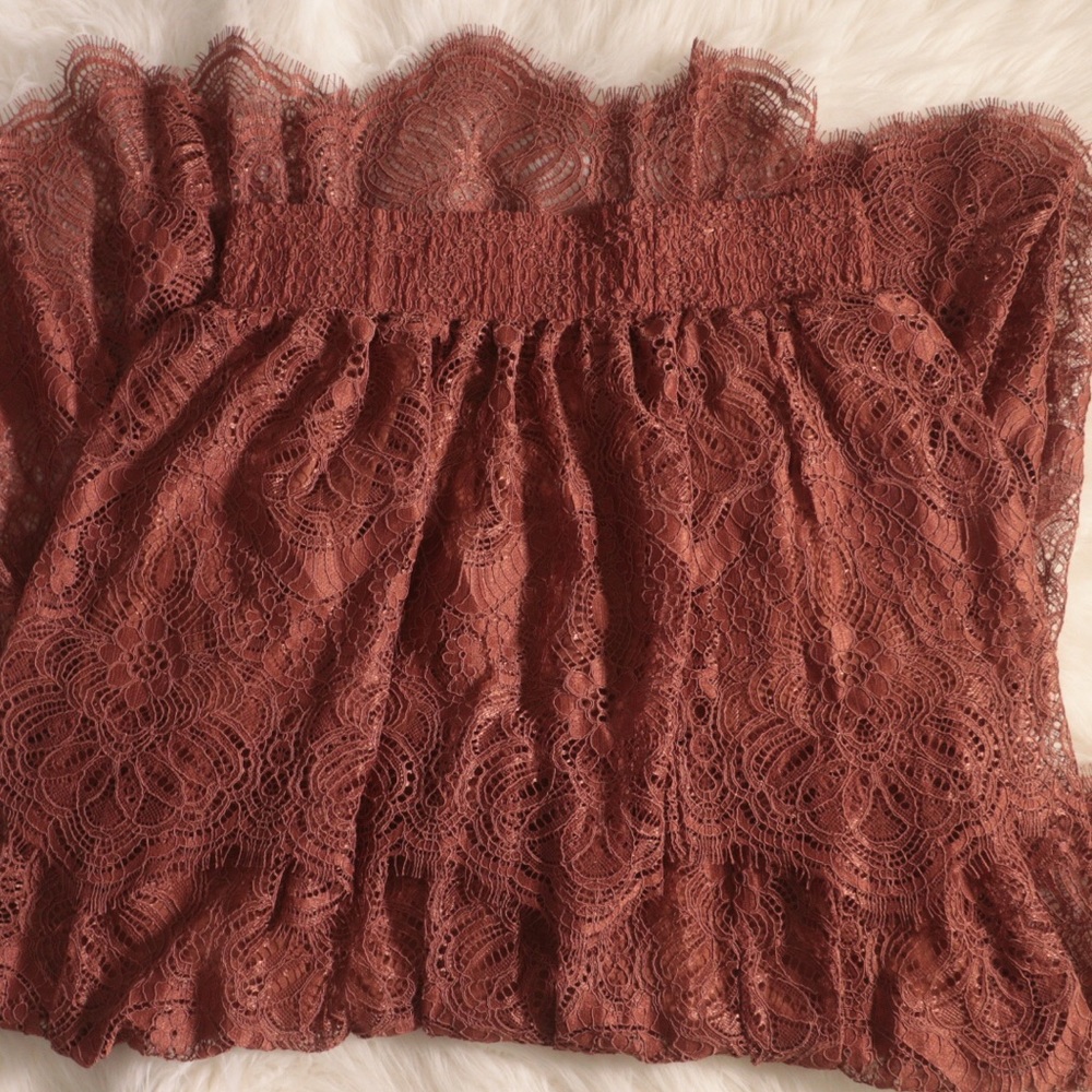 H&M Brown Maxi brown Summer Skirt Size M